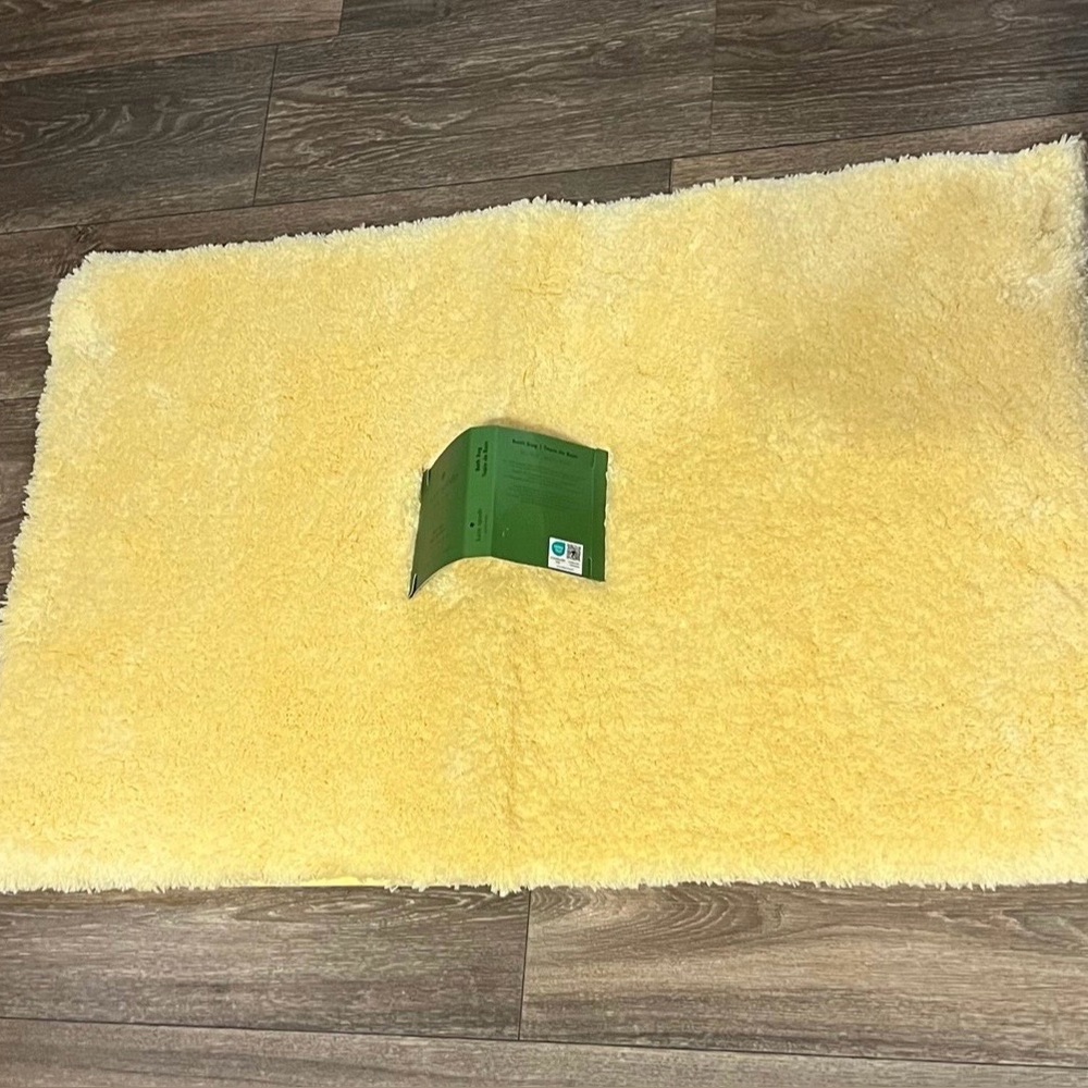 Kate Spade 20x32 Butter Yellow Bath Rug